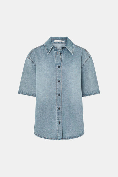 Camilla and Marc | Diego Denim Shirt - Light Vintage Blue