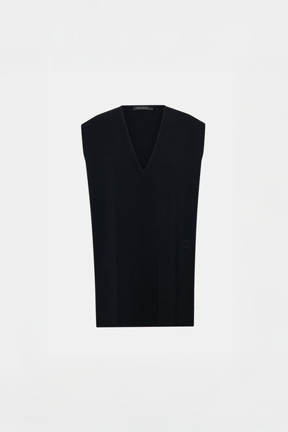 Camilla and Marc | Donatello Knit Vest - Black