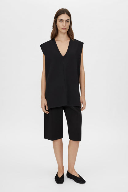 Camilla and Marc | Donatello Knit Vest - Black