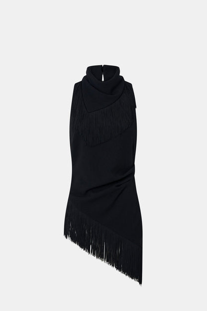 Camilla & Marc | Dune Fringe Top - Black
