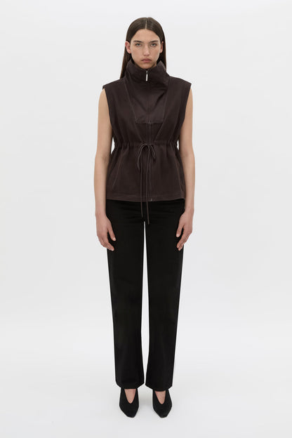 Camilla & Marc | Eira Heavy Jersey Vest - Hickory