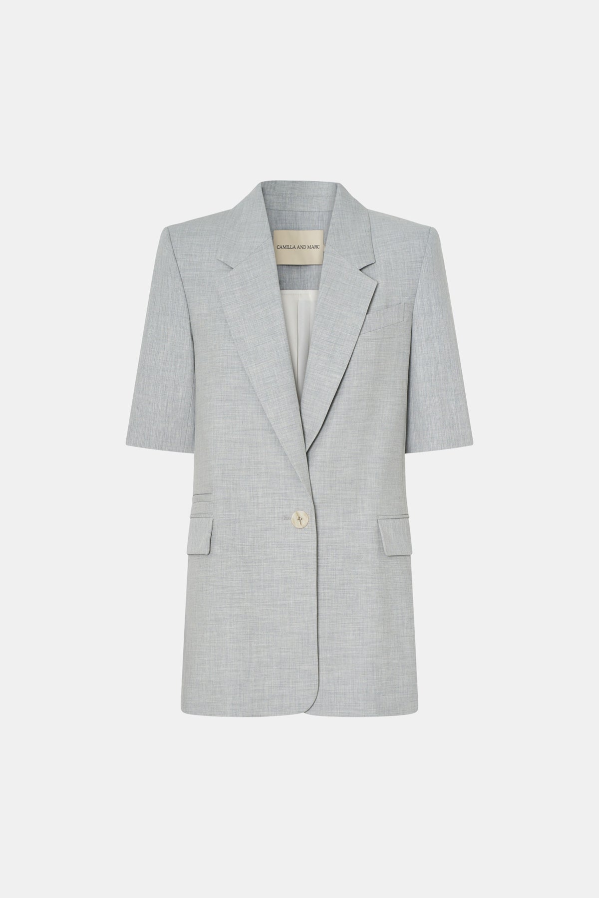 Camilla and Marc | Eldh Blazer - Light Grey Marle