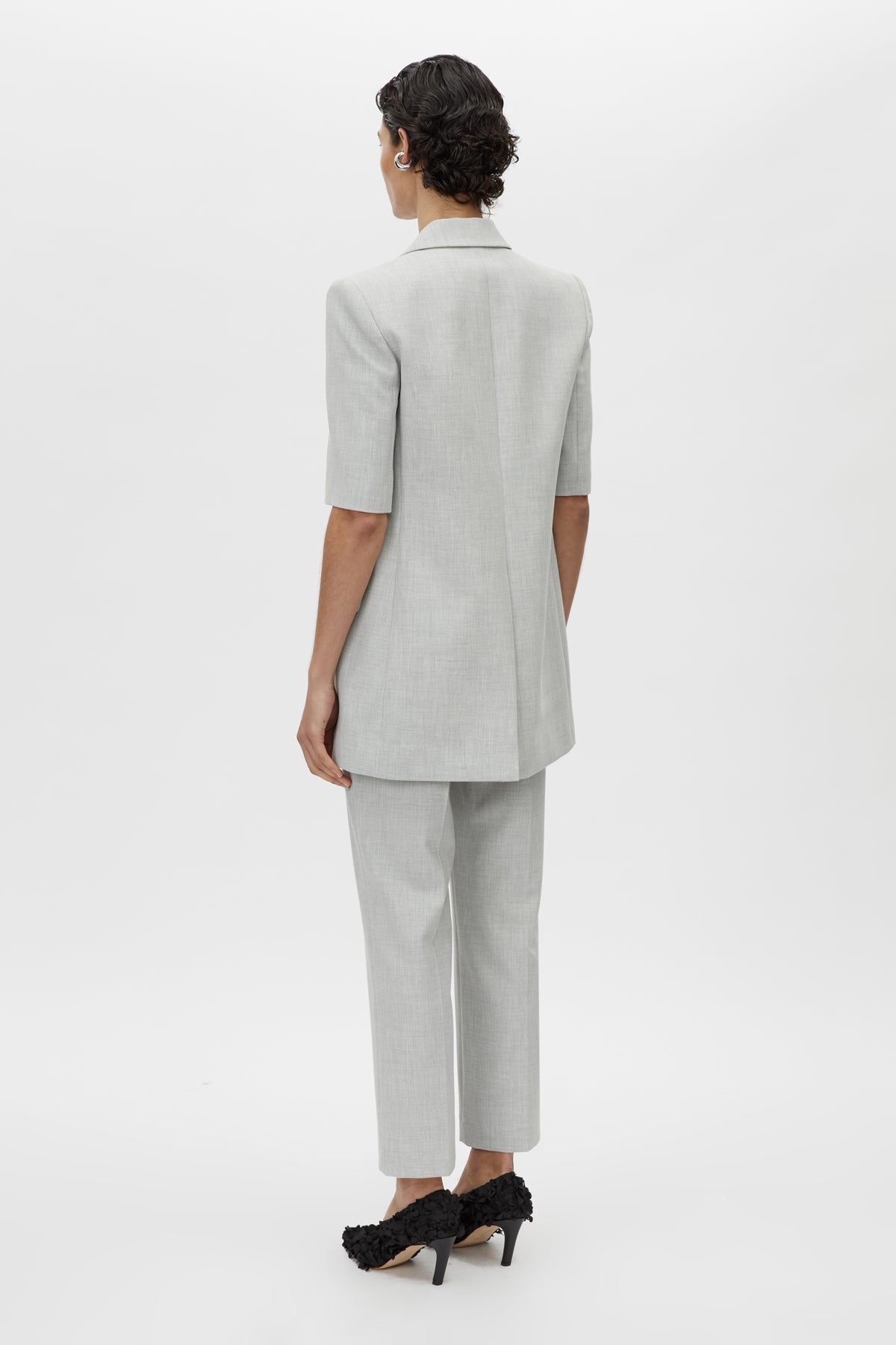 Camilla and Marc | Eldh Blazer - Light Grey Marle