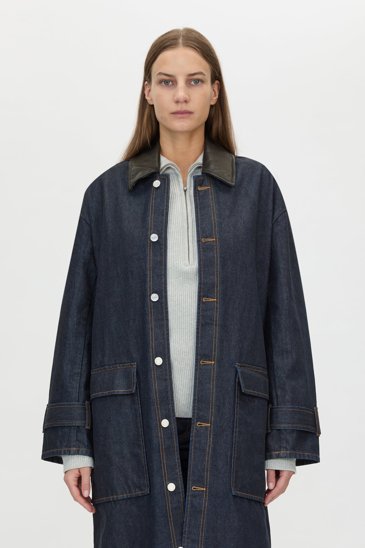 Camilla & Marc | Enzo Denim Coat - Indigo