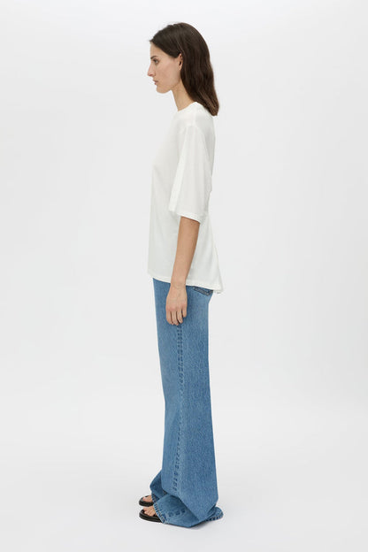 Camilla and Marc | Felton Draped Back Tee - Soft White