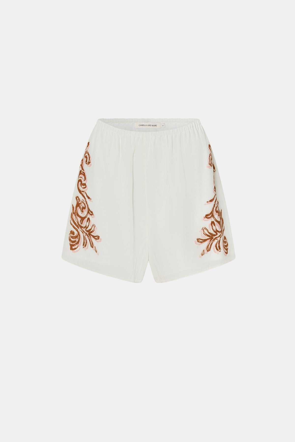 Camilla and Marc | Frida Short - Cream Print