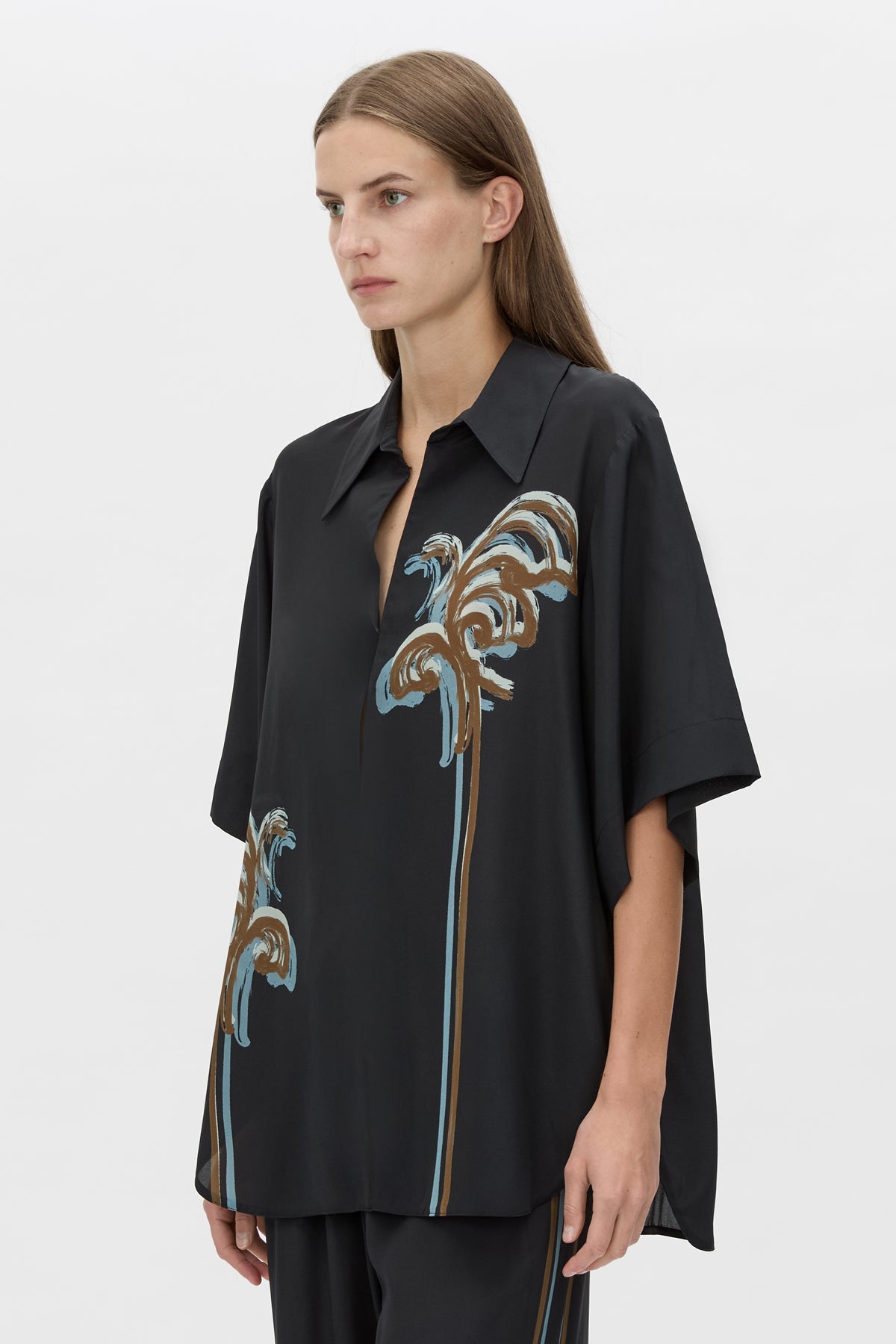 Camilla and Marc | Frida Shirt - Black Print