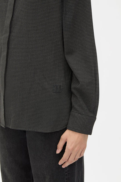 Camilla and Marc | Genre Gingham Shirt - Steel
