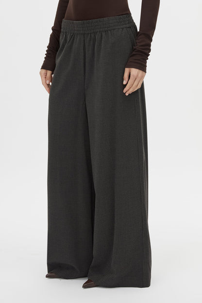 Camilla and Marc | Genre Gingham Pant - Steel