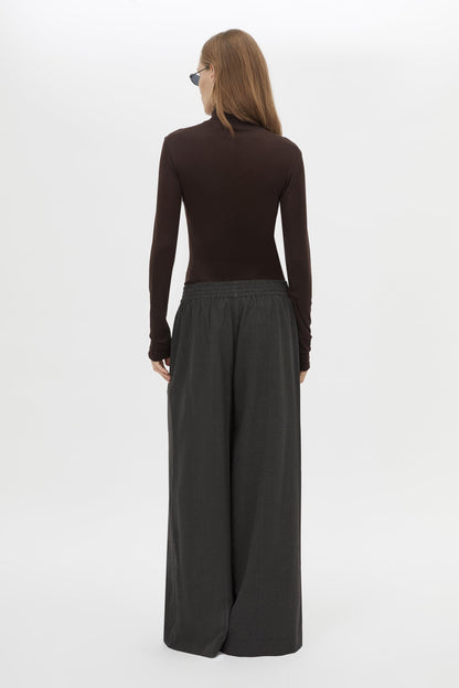 Camilla and Marc | Genre Gingham Pant - Steel