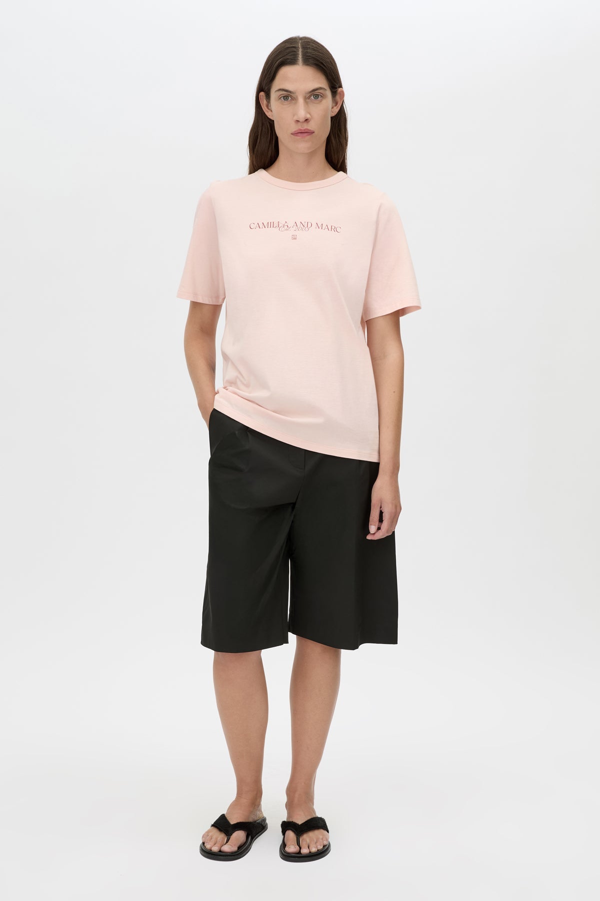 Camilla and Marc | Ghiberti Logo Tee - Sherbet