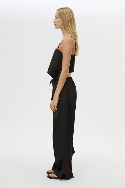 Camilla & Marc | Ground Satin Pant - Black
