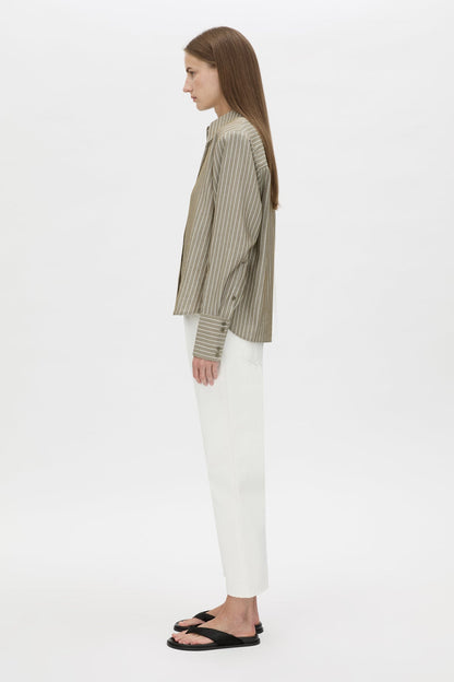 Camilla and Marc | Illias Shirt - Ash Stripe