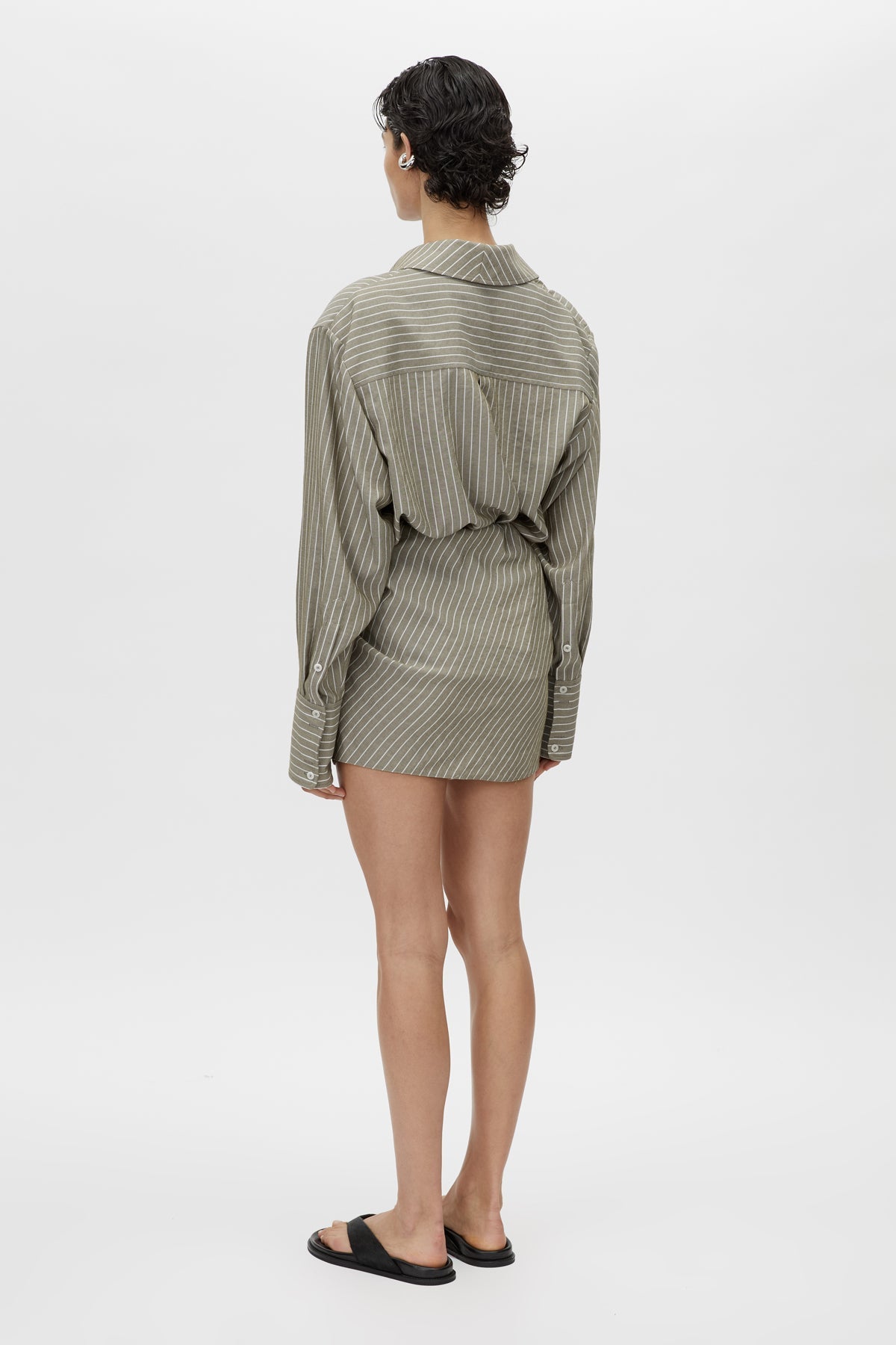 Camilla and Marc | Illias Skirt - Ash Stripe