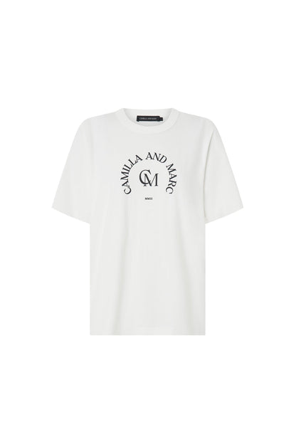Camilla and Marc | Karine Graphic Tee - Soft White
