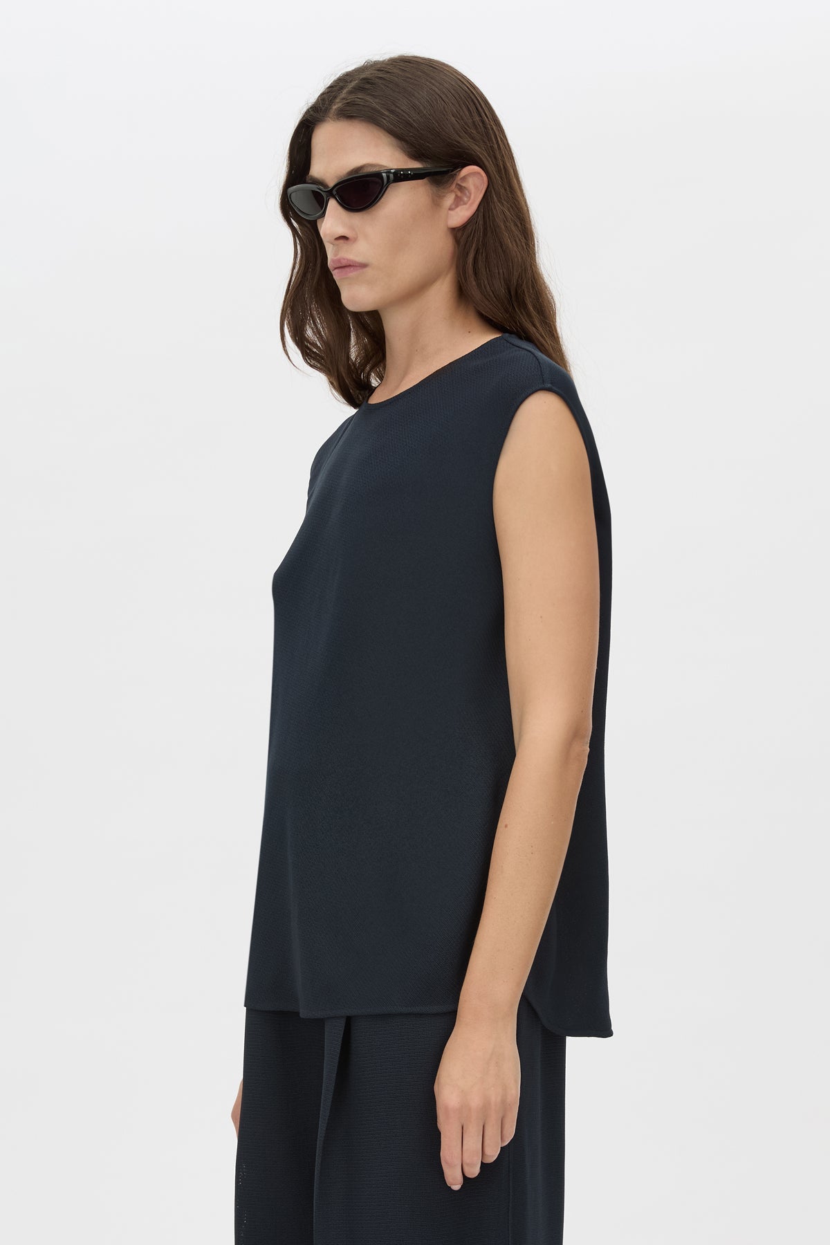 Camilla and Marc | Kenya Top - Navy