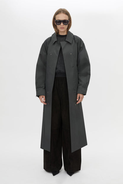 Camilla and Marc | Mahdavi Trench - Charcoal