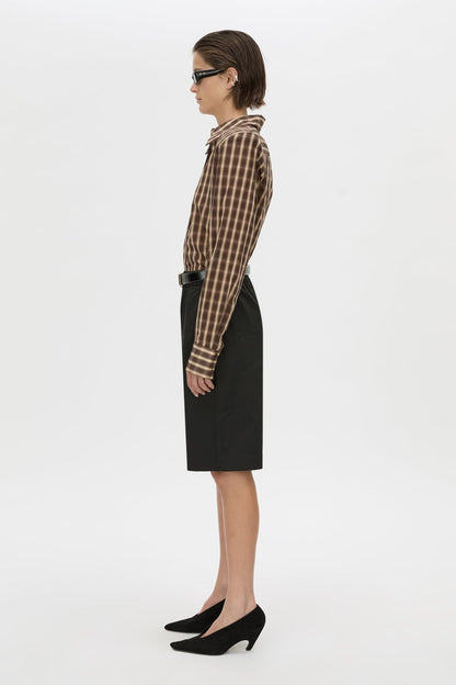 Camilla & Marc | Mannix Shirt - Chocolate Check