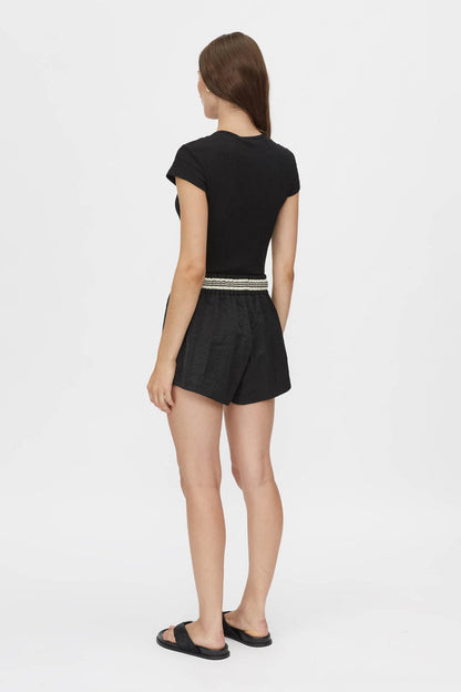 Camilla and Marc | Mimas Monogram Short - Black