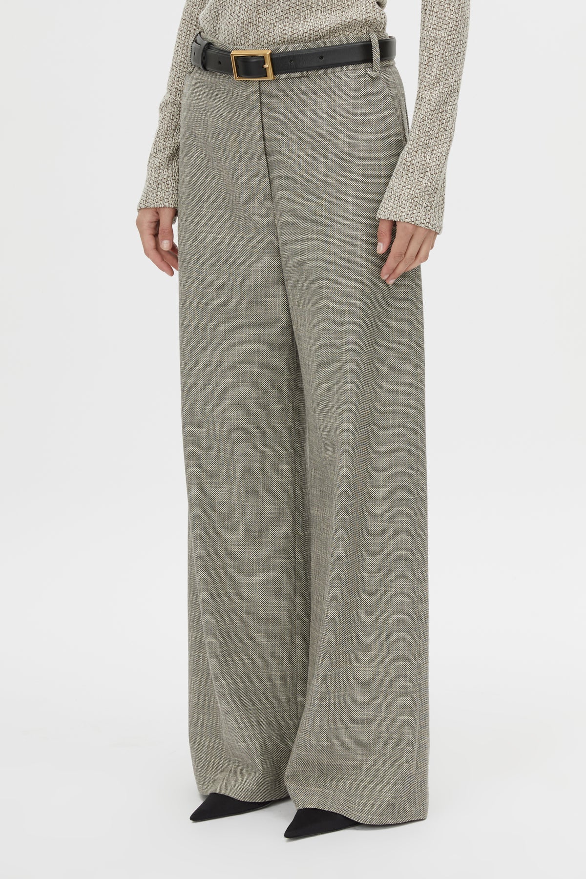 Camilla and Marc | Nestor Pant - Choc Marle