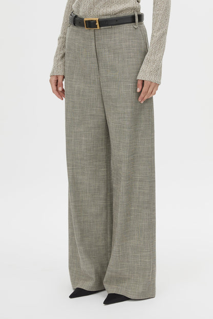 Camilla and Marc | Nestor Pant - Choc Marle