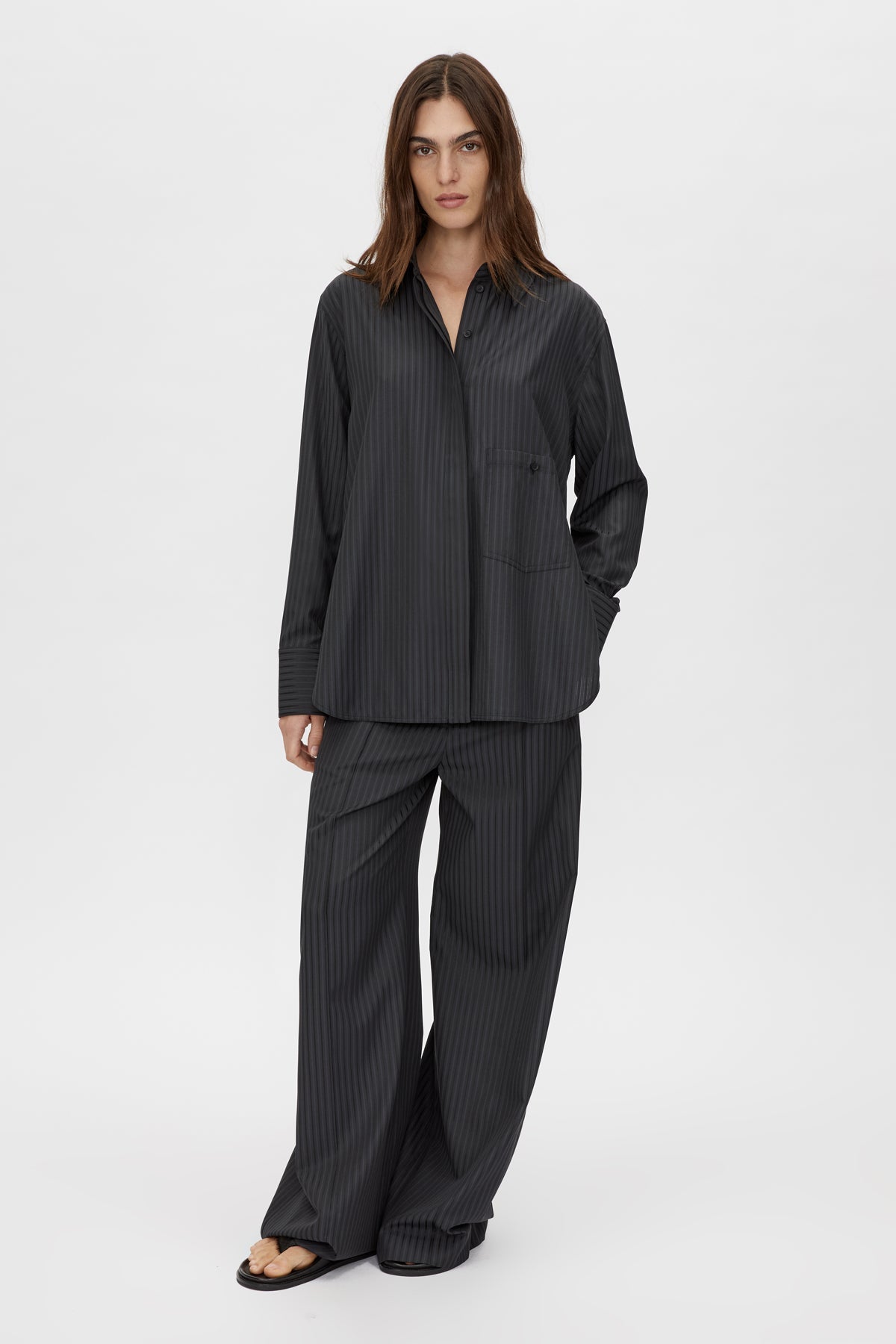 Camilla and Marc | Ophyria Shirt - Black Stripe