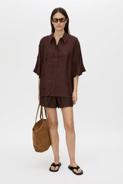 Camilla and Marc | Ottilie 2.0 Short Sleeve - Chocolate