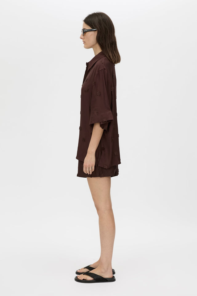 Camilla and Marc | Ottilie 2.0 Short Sleeve - Chocolate