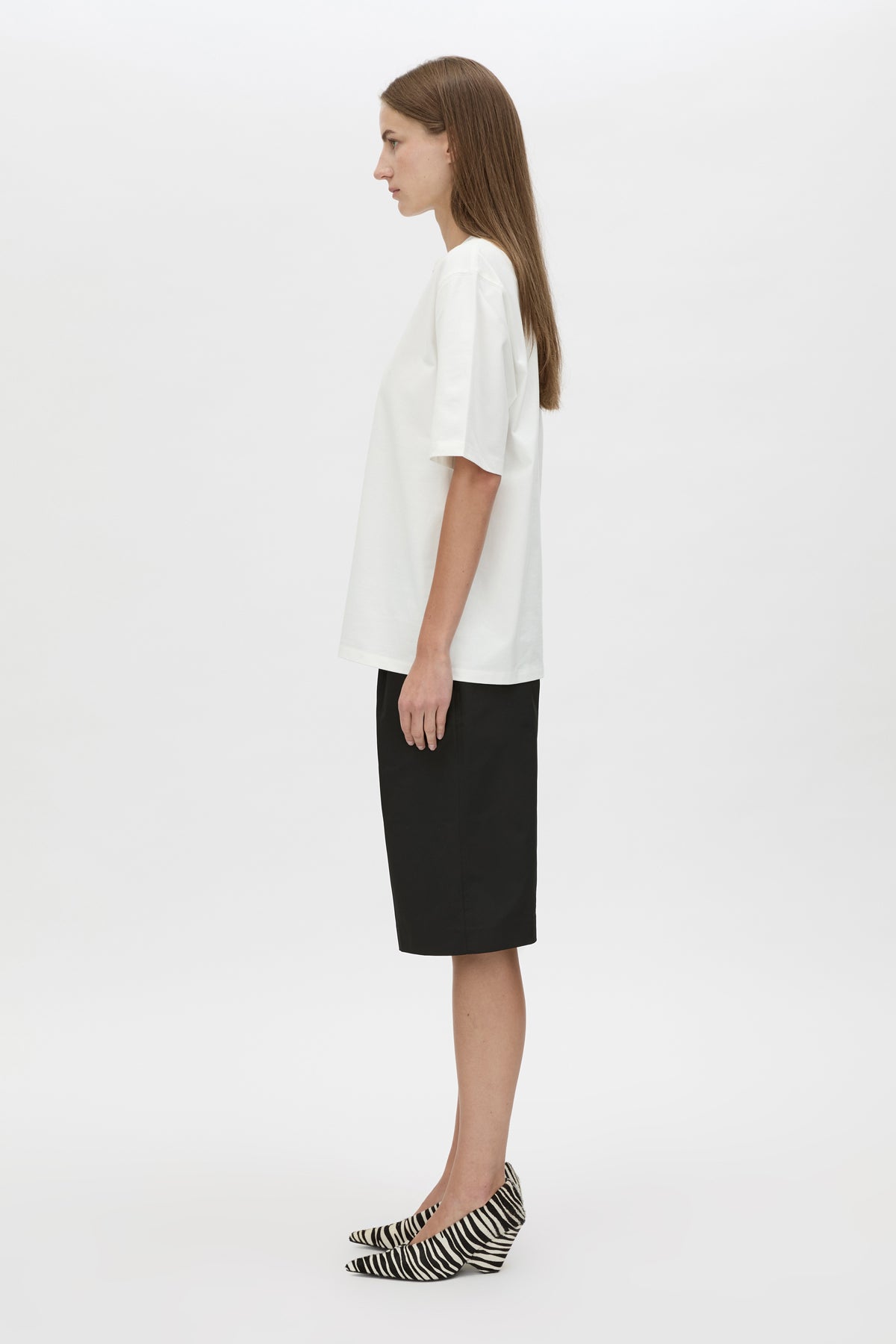 Camilla and Marc | Patina Monogram Tee - Soft White