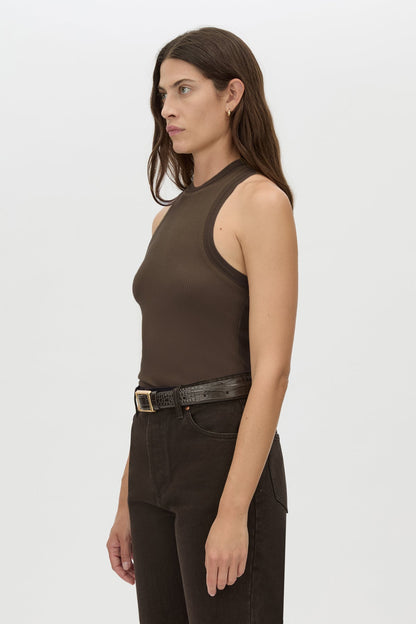Camilla & Marc | Raha Tank - Espresso