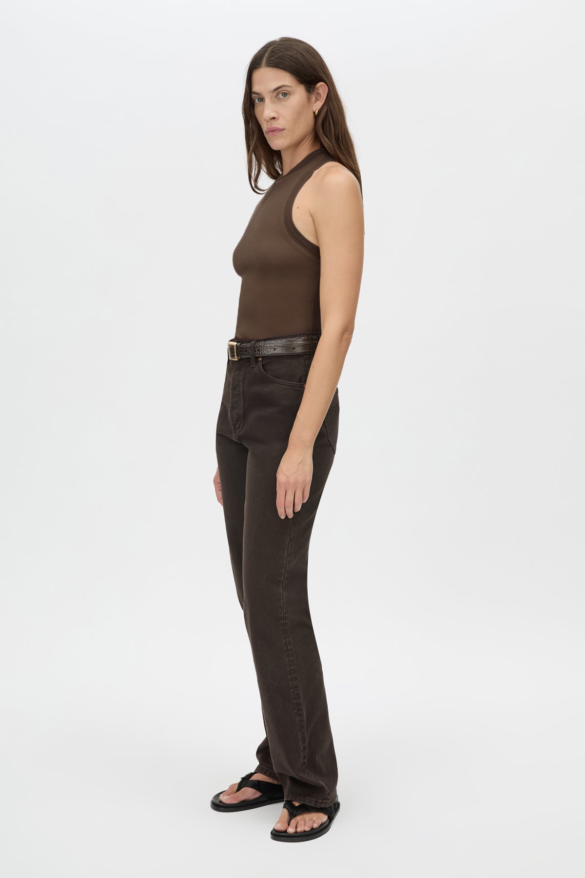 Camilla & Marc | Raha Tank - Espresso