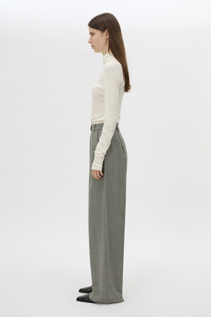 Camilla and Marc | Ren Pant - Charcoal Herringbone