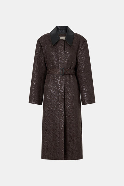 Camilla & Marc | Rennick Oversized Coat - Chocolate