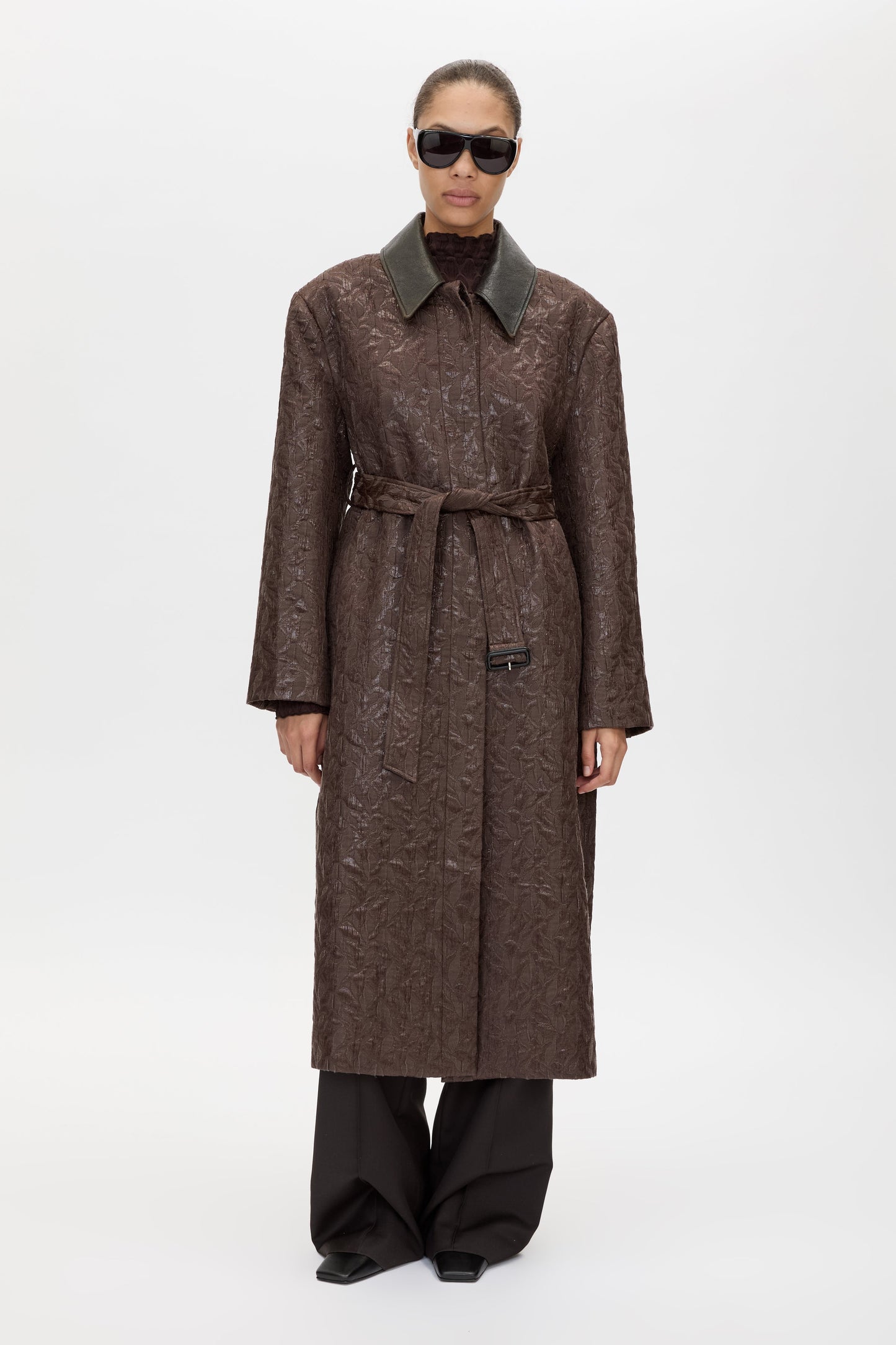 Camilla & Marc | Rennick Oversized Coat - Chocolate