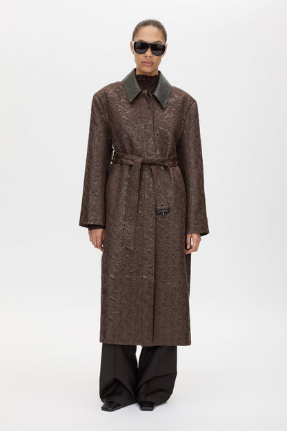 Camilla & Marc | Rennick Oversized Coat - Chocolate