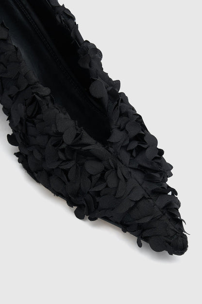 Camilla and Marc | Rhys Petal Pump - Black