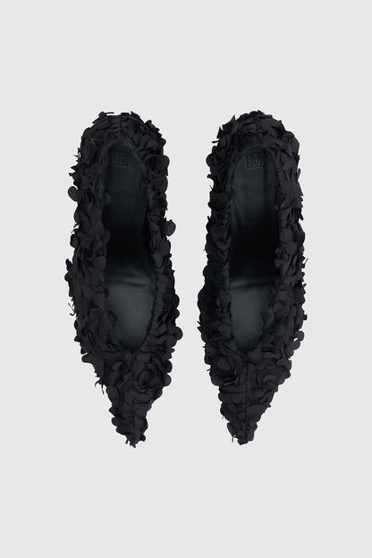 Camilla and Marc | Rhys Petal Pump - Black
