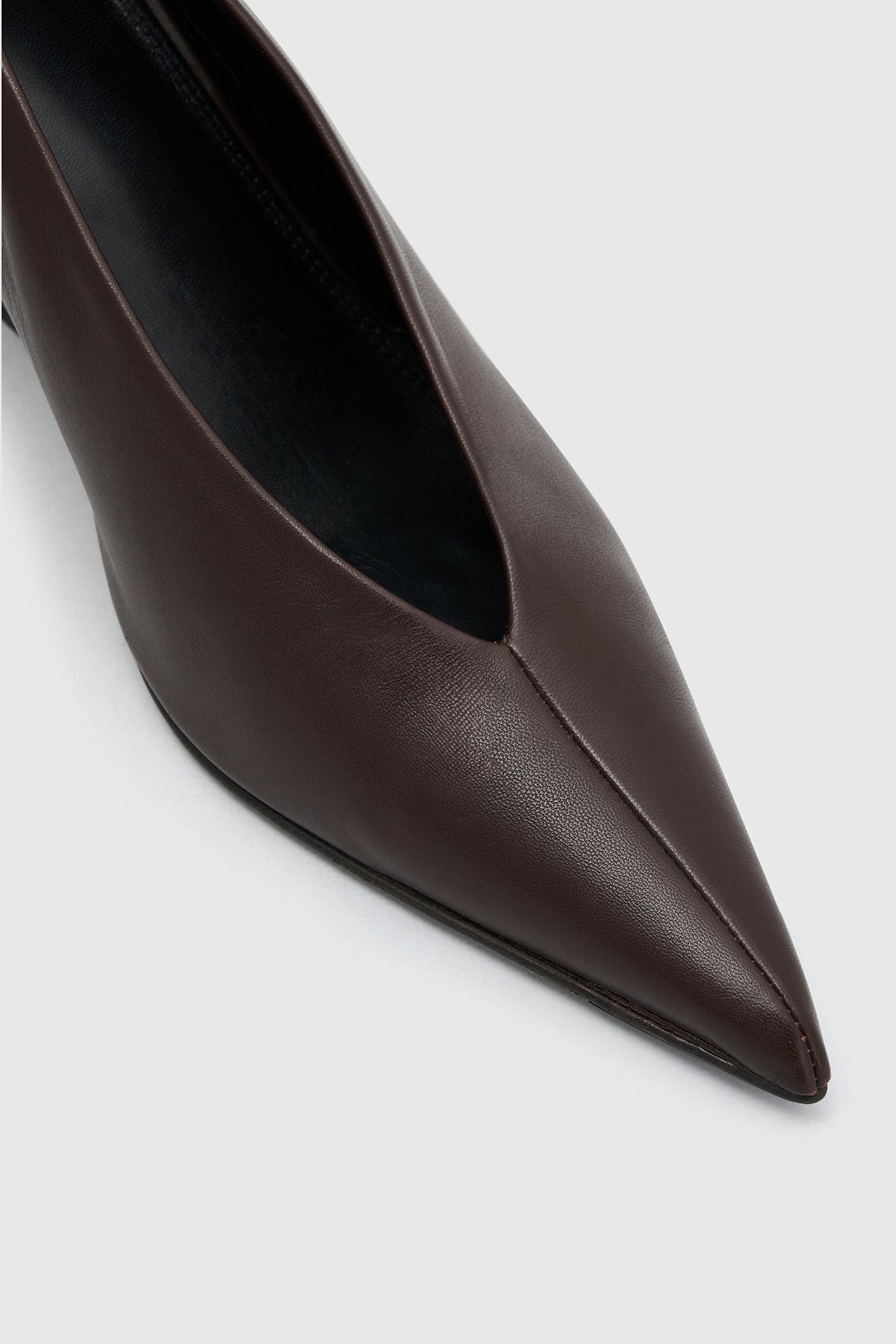 Camilla & Marc | Rhys Leather Pump - Espresso