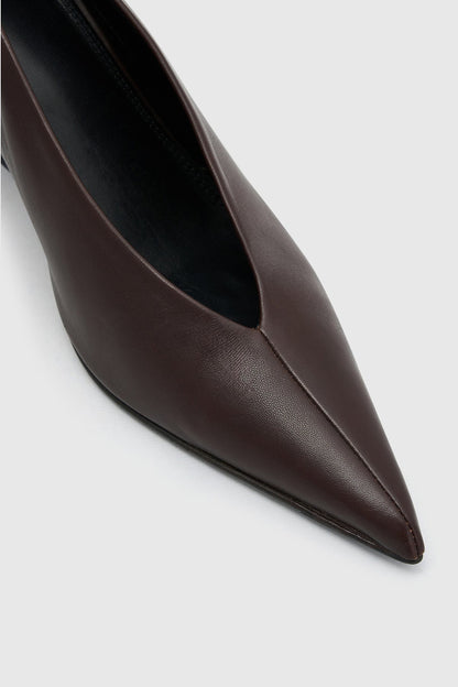 Camilla & Marc | Rhys Leather Pump - Espresso