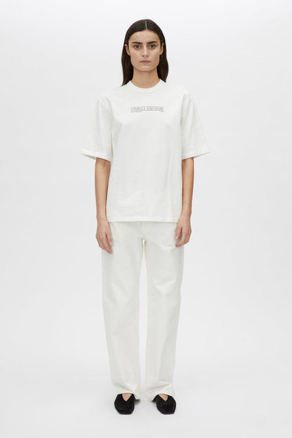 Camilla and Marc | Rigel Logo Tee - Soft White