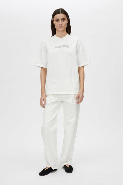 Camilla and Marc | Rigel Logo Tee - Soft White