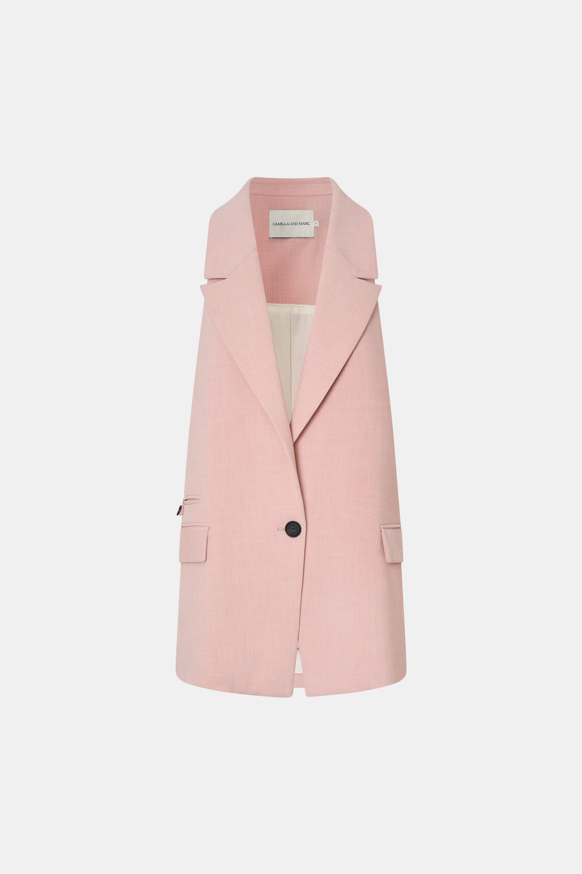 Camilla and Marc | Rode Vest - Dusty Pink