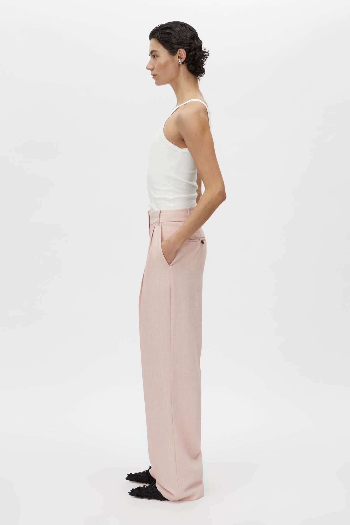 Camilla and Marc | Rode Pant - Dusty Pink