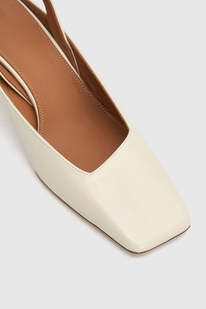 Camilla and Marc | Sara Kitten Heel - Cream
