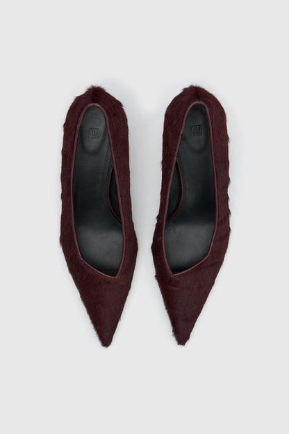 Camilla and Marc | Siri Pony Pump - Burgundy