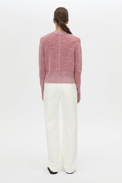 Camilla & Marc | Soleo Textured Knit Cardigan - Watermelon