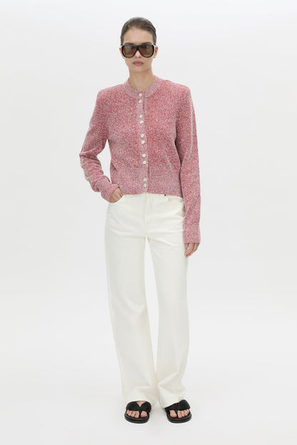 Camilla & Marc | Soleo Textured Knit Cardigan - Watermelon