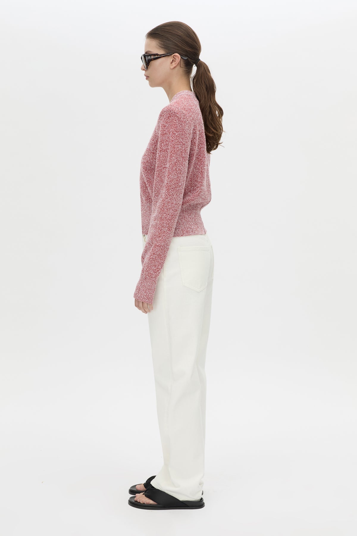 Camilla & Marc | Soleo Textured Knit Cardigan - Watermelon