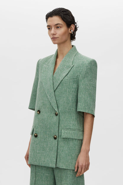 Camilla and Marc | Terence Blazer - Green Marble