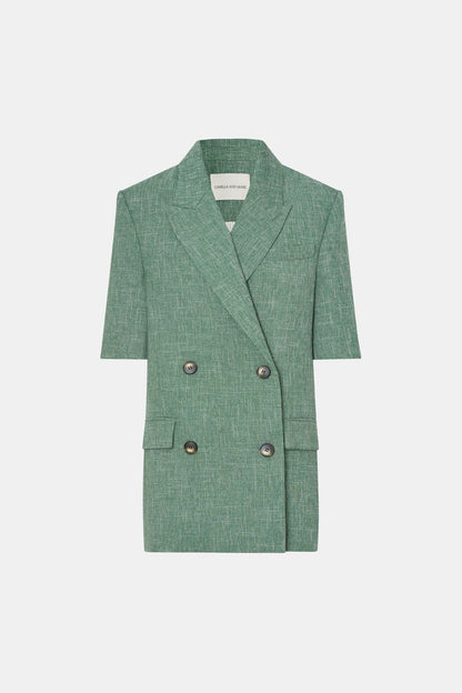 Camilla and Marc | Terence Blazer - Green Marble